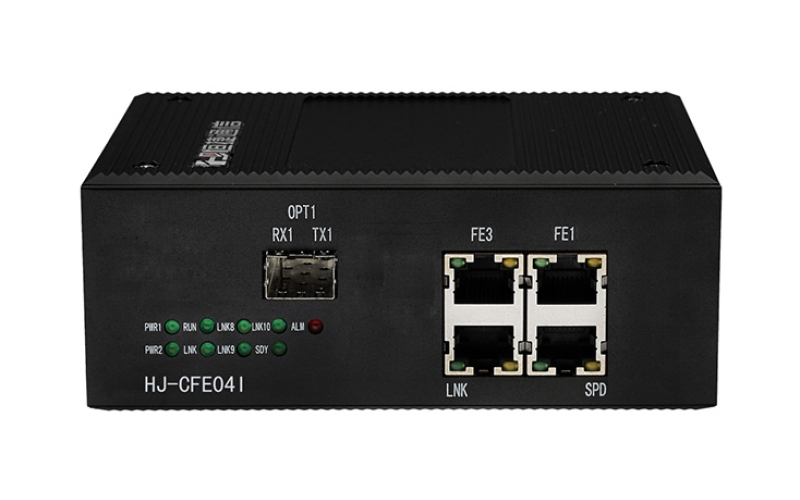 武漢工業(yè)級光纖收發(fā)器 HJ-CFE04I