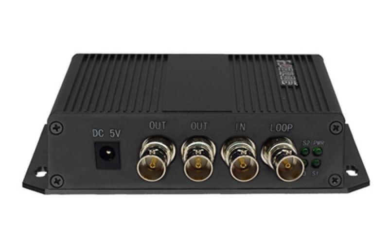 武漢多業(yè)務(wù)高清視頻光端機(jī) HJ-GAN-SDI02