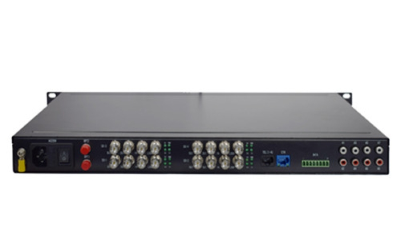 武漢多業務高清視頻光端機 HJ-GAN-SDI04